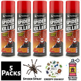 5X No More Spider & Creepy Crawly Spray 200ml Pest Control